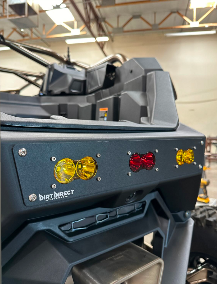 DDOR 2022+ POLARIS PRO R REAR CHASE LIGHT PANEL (BAJA