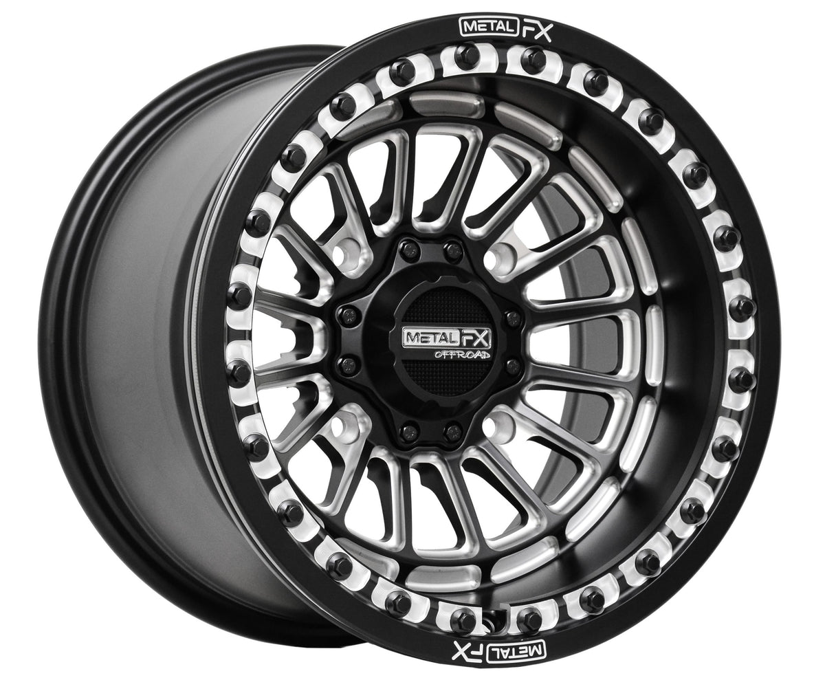 METAL FX DELTA BEADLOCK MATTE BLACK | CONTRAST CUT |DELTA BEADLOCK