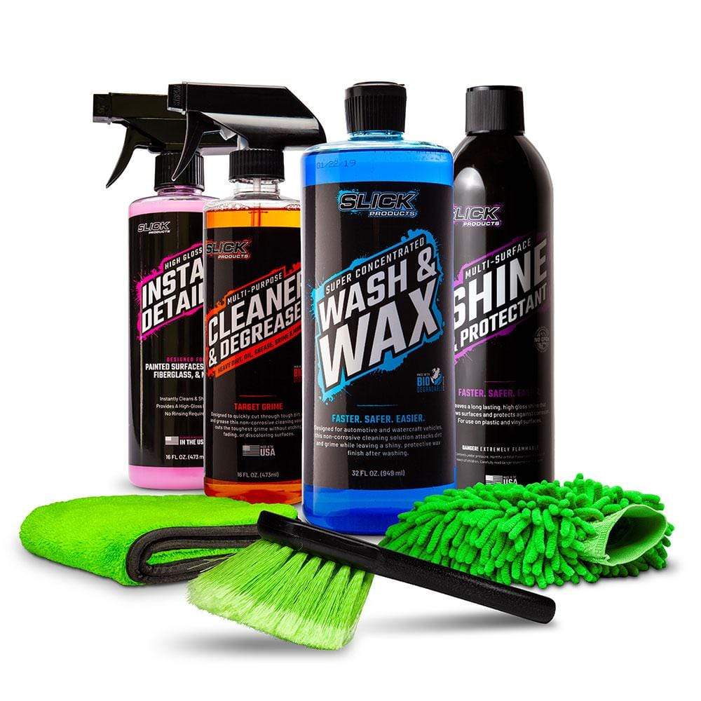 Street-Starter-Bundle-instant-detailer-cleaner-degreaser-wash-wax-shine-protectant-with-accessories