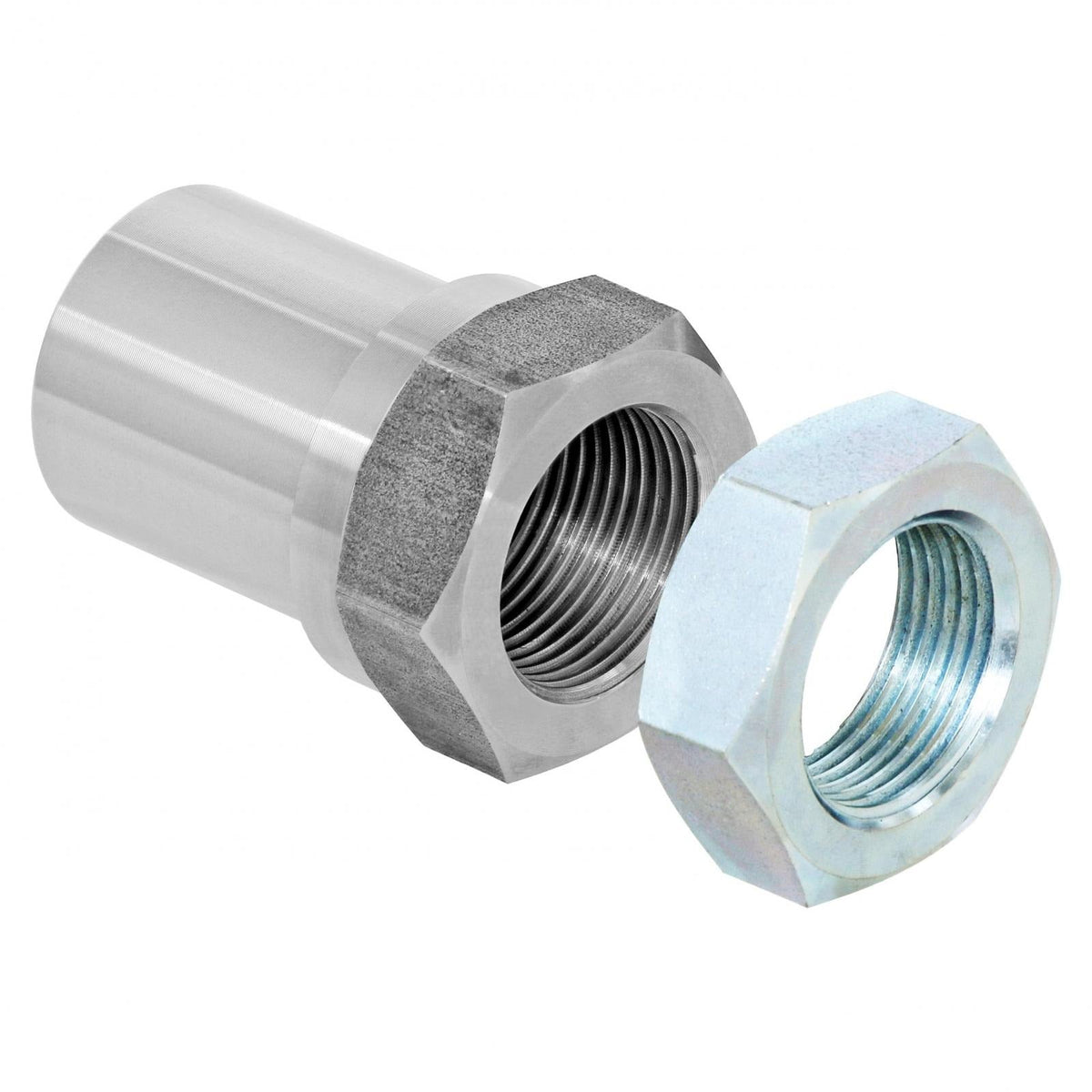 Threaded Bung With Jam Nut 1 1/4 Inch-12 Right Hand Thread Set RockJock ...