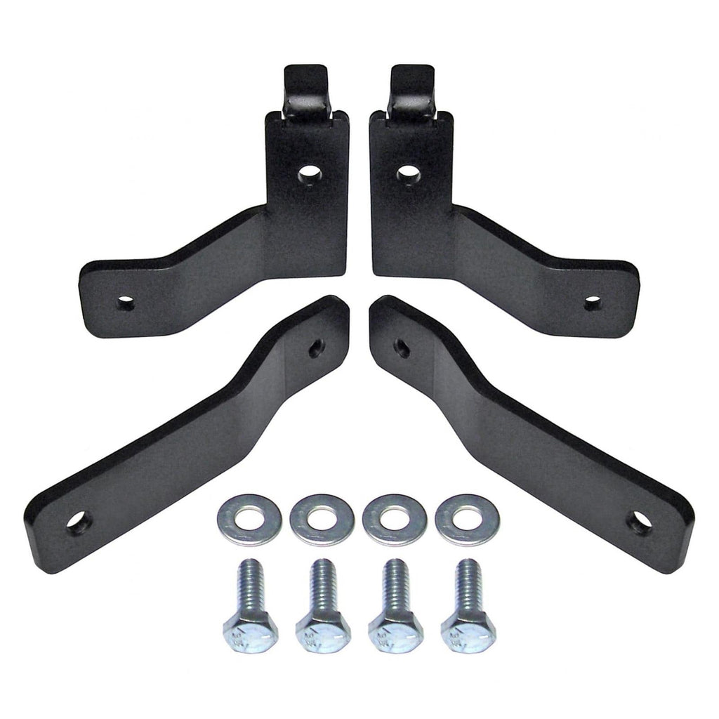 Brake Line Relocation Bracket Kit 07-18 Wrangler JK RockJock 4x4