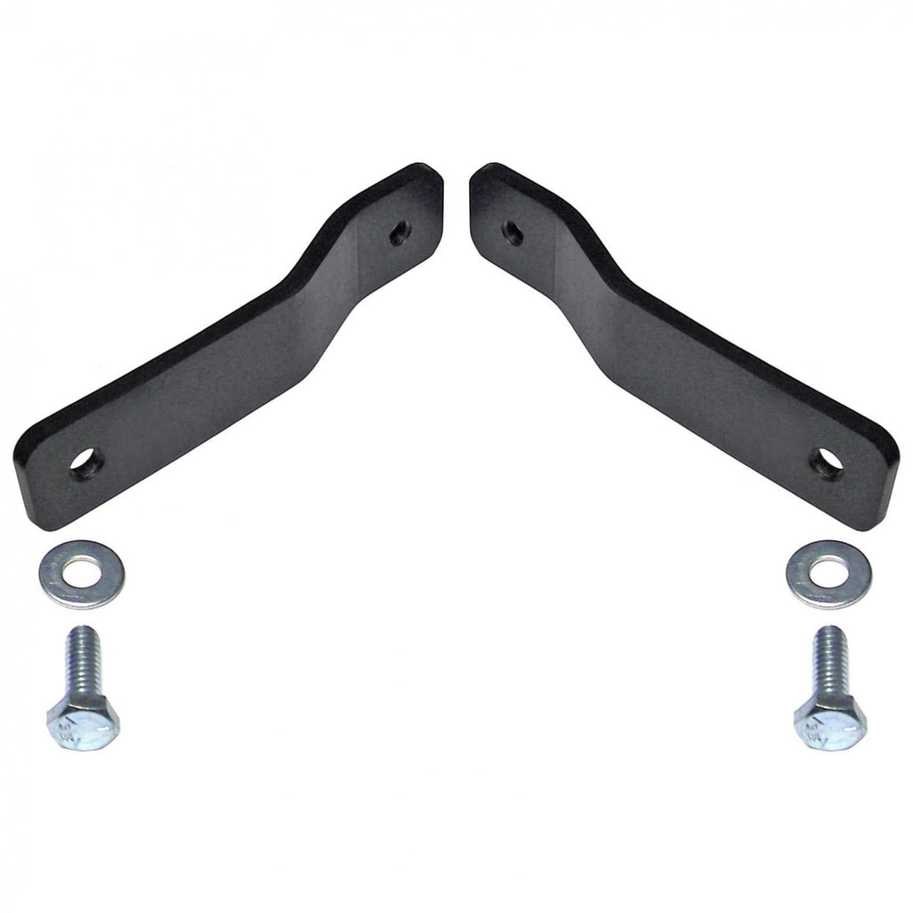 Brake Line Relocation Bracket Kit 07-18 Wrangler JK Rear RockJock 4x4