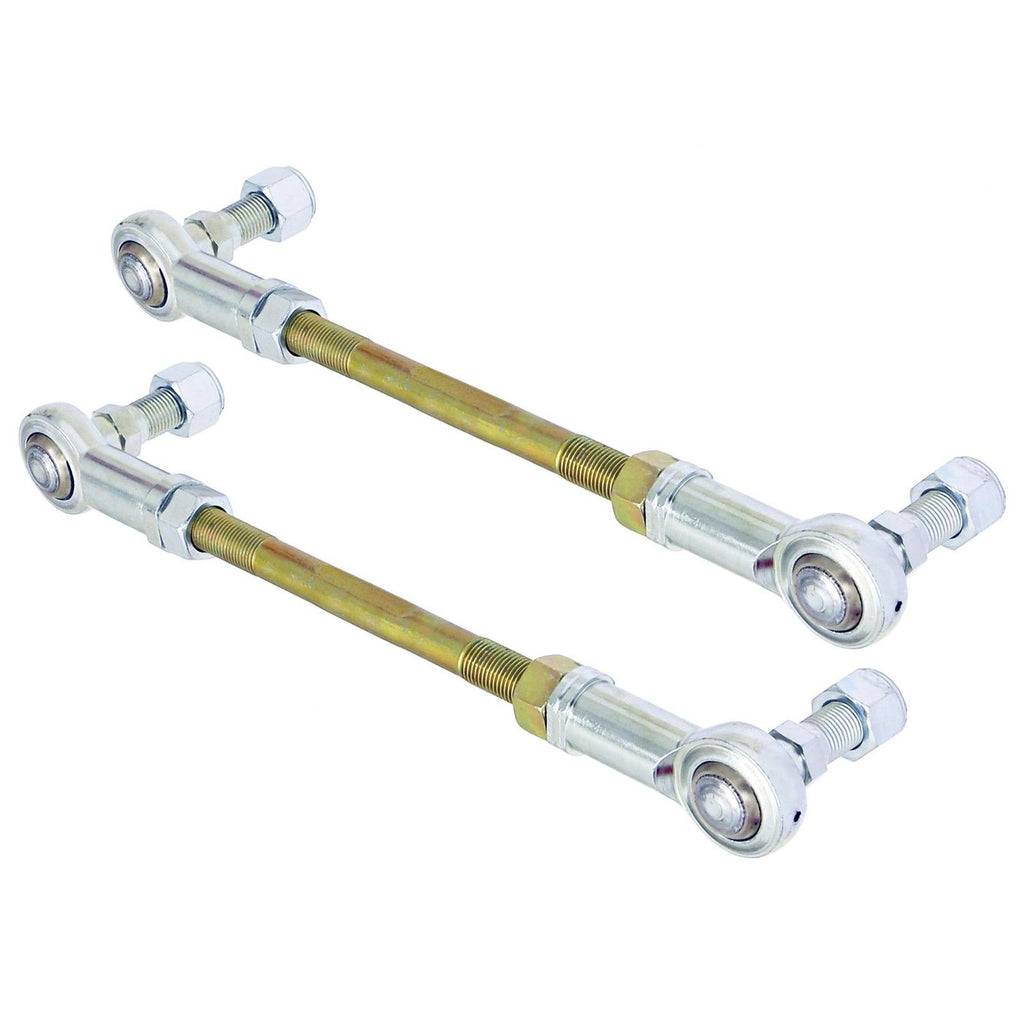 Antirock End Links 6 1/2 Inch Rods Includes RH/LH Heim Joints Hardware Pair RockJock 4x4