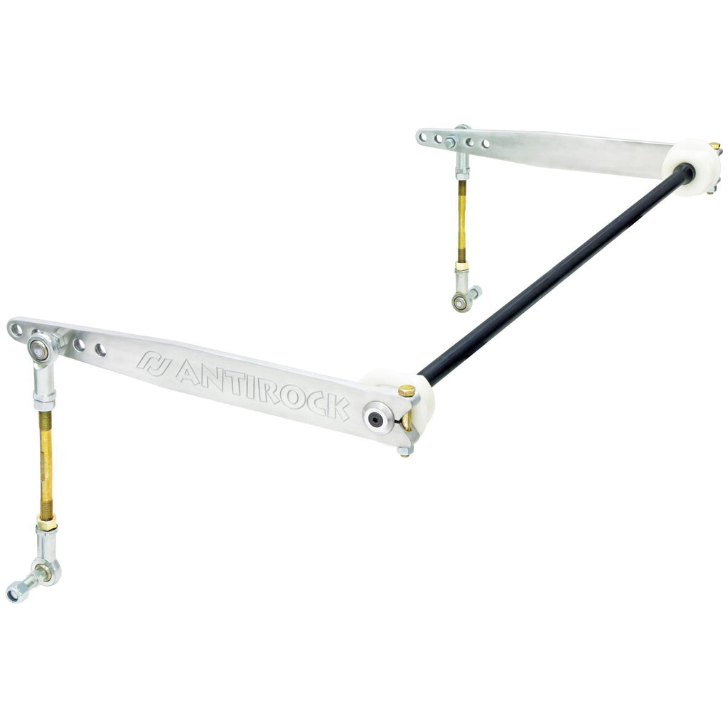 Antirock Sway Bar Kit 97-06 Wrangler TJ/LJ Front Bolt-On Aluminum Arms RockJock 4x4