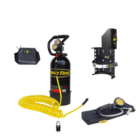 Fire Extinguisher Tubeless Tire Air Pump MTB Road Bike Tubeless