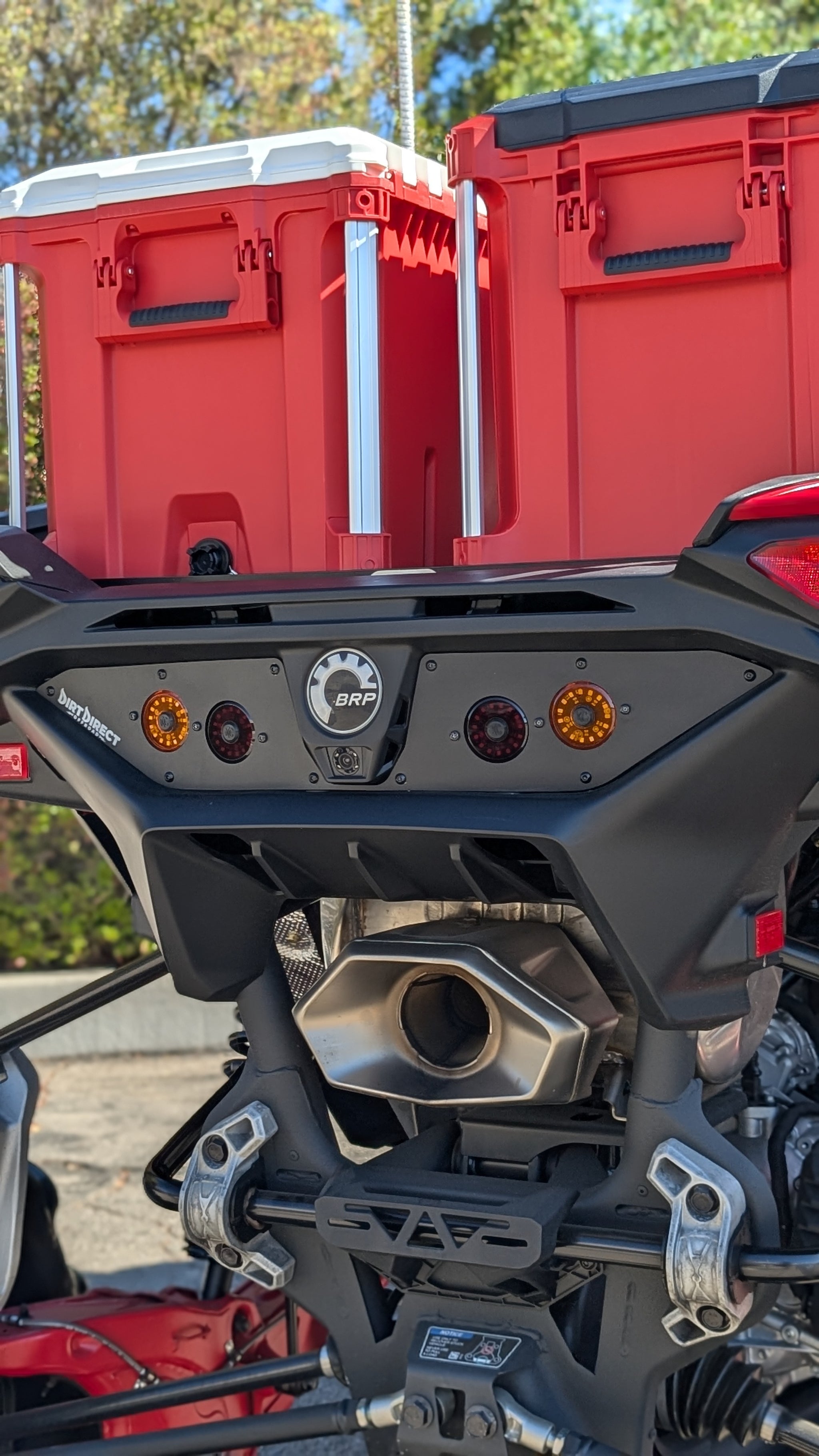 DDOR 2024+ CAN-AM MAVERICK R CHASE LIGHT PANEL (KC FE 1