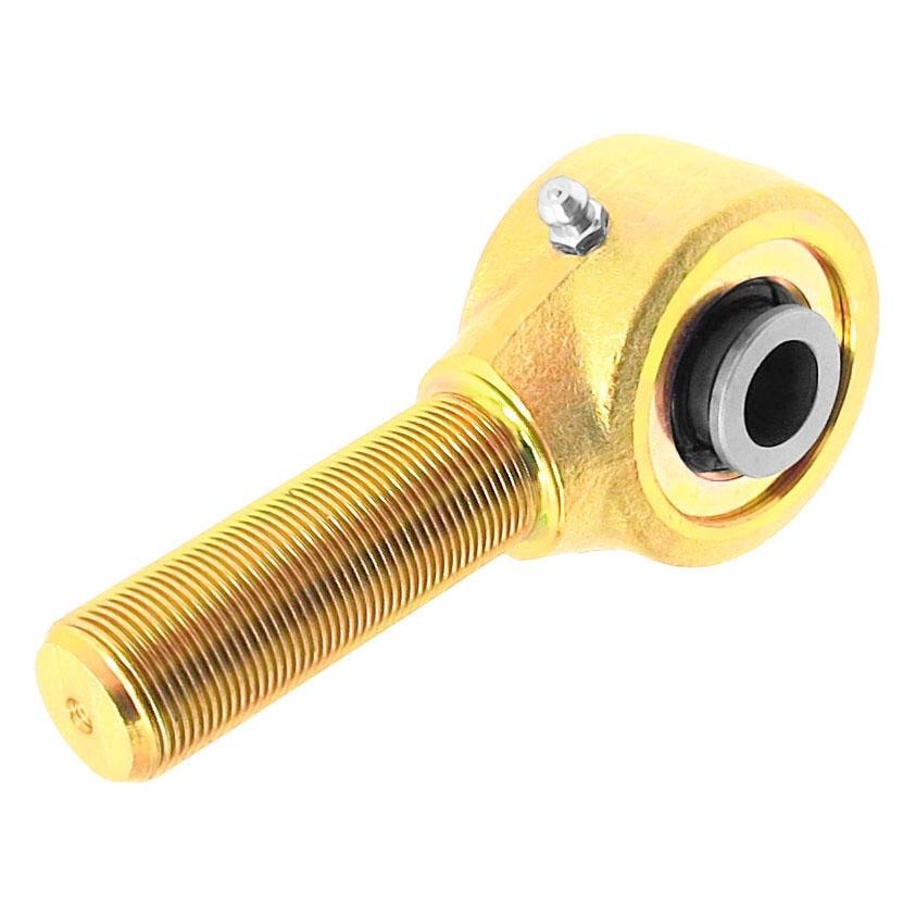 Johnny Joint Rod End 2 Inch Narrow Forged 7/8 Inch-14 RH Threads 2 Inch x .515 Inch Ball Externally Greased RockJock 4x4