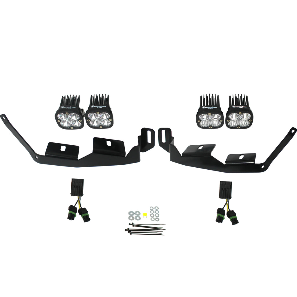 Headlight-kit-power-module-set-lights-mounting-brackets-hardware