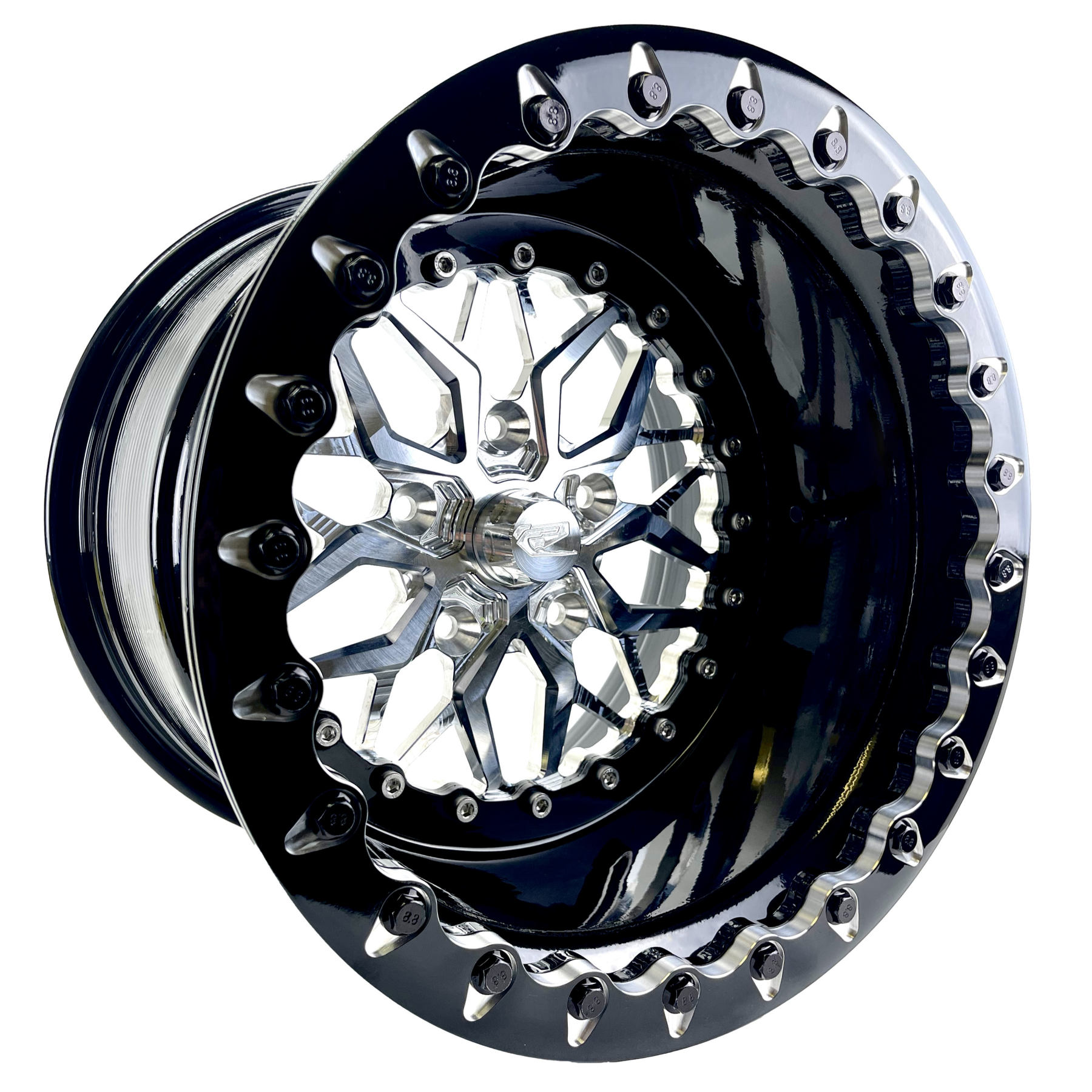 PACKARD PERFORMANCE IMPACT - BEADLOCK - SILVER RZR PRO R 5X4.5 BY PACKARD PERFORMANCE IMPACT - BEADLOCK - SILVER RZR PRO R 5X4.5 BY