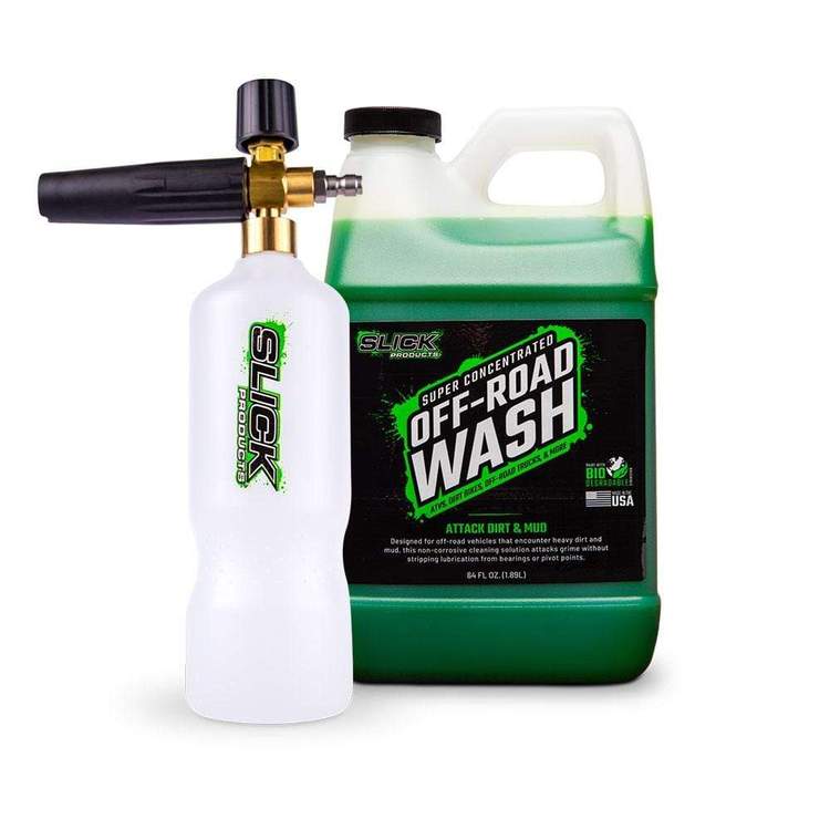Slick Products Off-Road Wash + Foam Cannon Bundle – Dirt Direct Offroad  Performance